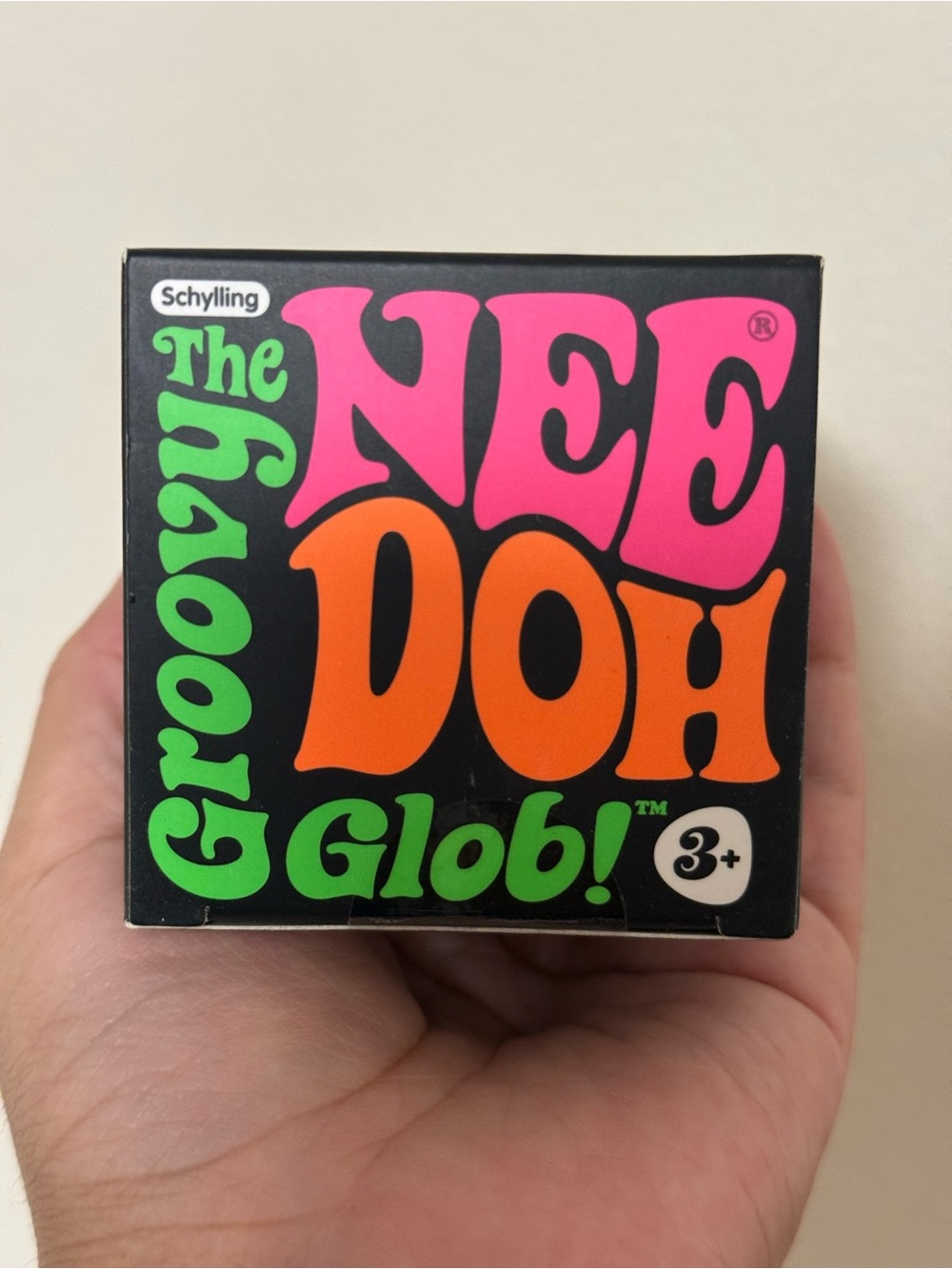 Groovy NeeDoh Glob Stress Ball - Pink